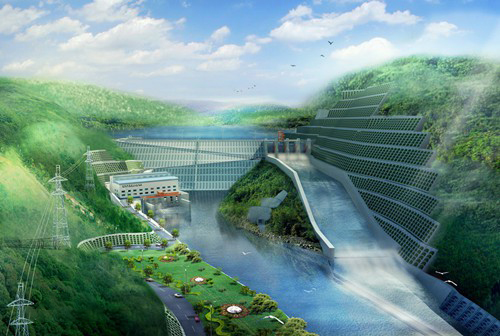迁西老挝南塔河1号水电站项目